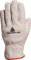 Delta Plus FBN49 Grey Full Grain Leather Safety Work Gloves (Small)