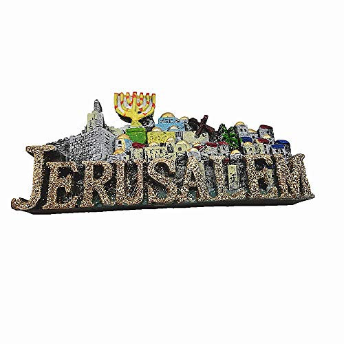 Kühlschrankmagnet, Heiliges Land, Jerusalem, Israel, Naher Osten, Dekoration für Zuhause und Küche, Jerusalem, Israel, Souvenir, Geschenk