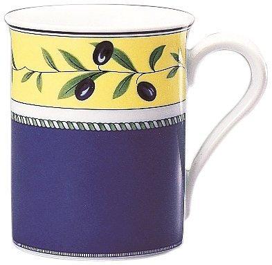 EKM Living Hutschenreuther Vorteilset 4 Stück Maria Theresia Medley - Valdemossa Becher mit Henkel 02013-720354-15505 und Gratis 1 x Trinitae Körperpflegeprodukt