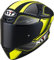 KYT TT Course Tourist Helm (Gray/Yellow,XL (61/62))