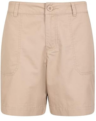 Mountain Warehouse Bayside Womens 100% Cotton Shorts Dark Bei 20