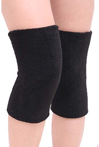 1 Paar elastische Kniebandage für Damen und Herren, Bein-/Kniewärmer, Ärmel, Winter, thermisch, weich, bei Gelenkschmerzen, Arthritis, zur Schmerzlinderung