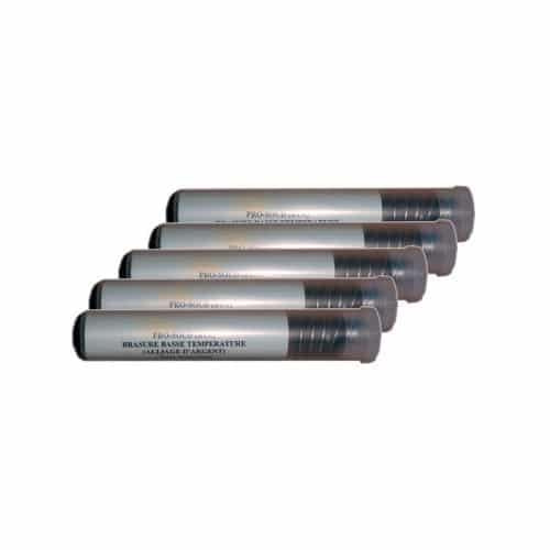 Fil de Brasure Aluminium Basse Température à l'Argent - Soudure Haute Résistance sans Flux - Idéal pour Aluminium, Alliages et Carter - Fusion Rapide et Application Facile pour Bricolage Technique