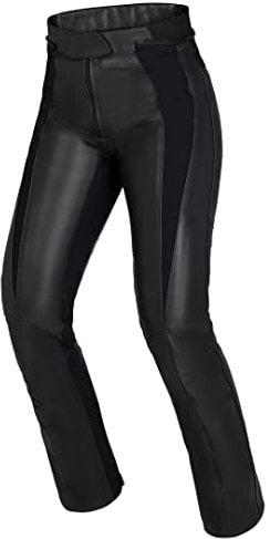 IXS Aberdeen Damen Motorrad Lederhose, schwarz, 42