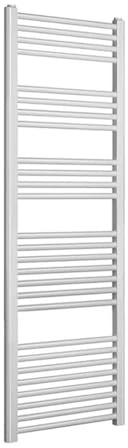 Termoarredo scaldasalviette Bianco 55x150 Cm Interasse 50 Cm