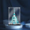 Acryl Vitrine für LEGO Disney The Ice Castle 43197 (Lego Set ist nicht im Lieferumfang enthalten) (ohne Hintergrund)