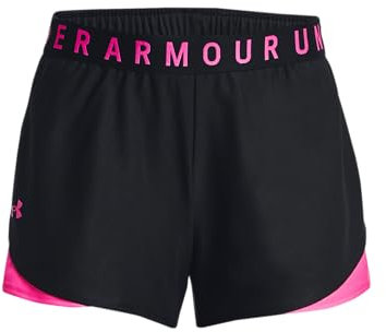 Under Armour Damen Play Up Shorts 3.0, lockere Shorts für Damen mit geschwungenem, schmeichelhaftem Saum, schweißableitende Sporthose