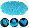 Leuchtsteine Edelsteine für Kinder,300 Stück kieselsteine Leuchtsteine Garten,Muggelsteine Glassteine Gartendeko,Blau Diamant,Edelsteine,Leuchtende Steine für Kinderzimmer,Aquarium Deko,Vasenfülle