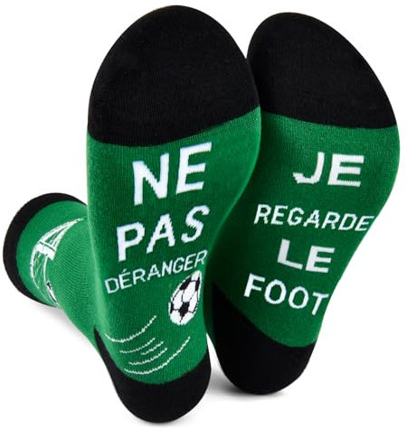 Chaussettes Fantaisie Cadeau Saint Valentin Noel pour Homme Femme Original Anniversaire Chaussettes Rigolotes Drole Humour Homme Chaussette Cadeau