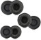 Ersatz Ohrpolster für Plantronics Kopfhörer 50MM Ohrkissen Kopfhörerpolster Kopfhörer Polster Kompatibel mit Plantronics Blackwire C320 3210 für Jabra PRO 9450 9470 Biz 2400II 2300 Headset (6 Stück)