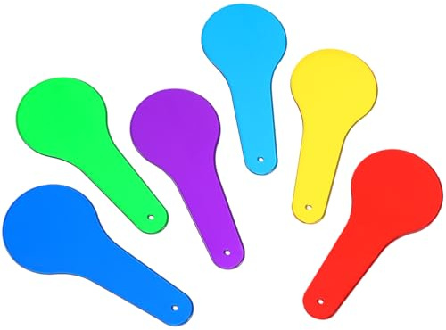 Vaguelly Farbpaddel Für Kinder 18 Stück Farbfilter Pädagogisches Wissenschaftliches Experiment Spielzeug Zur Sensorischen Förderung Und Kreatives Farben Lernen Im Kindergarten