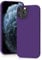 YATWIN Silicone Case for iPhone 11 Pro, Soft-Touch, Shockproof, DustProof, Antiskid Full Body Armour Phone Cover for Apple iPhone 11 Pro - Purple