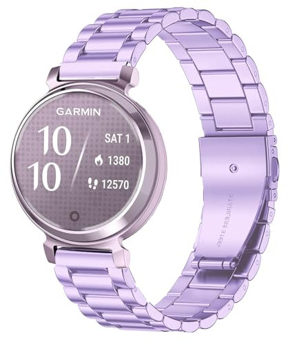Issinlky Metal band for Garmin Lily 2, 14MM Stainless Steel strap for Garmin Lily 2 Damen