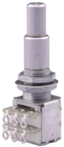 1 x B5K/B10K/B50K/B100K/B250K/B500K Potentiometer. Verbessern Sie Ihr Musikerlebnis mit zentralem Detent-Potentiometer
