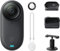 Insta360 GO 3S 128GB Midnight Black - 4K Tiny Portable Vlogging Camera, Hands-Free POVs, Mount Anywhere, Stabilization, 140 Min Battery Life, 10m Waterproof, AI Editing, Black, For Vlog, Travel