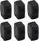 Floyd Rose Block Floyd Rose Sattel für E-Gitarre, Tremolo-Steg-Sattelblöcke, Schwarz, 0,8 x 0,4 x 0,4 x 0,3 cm, 6 Stück