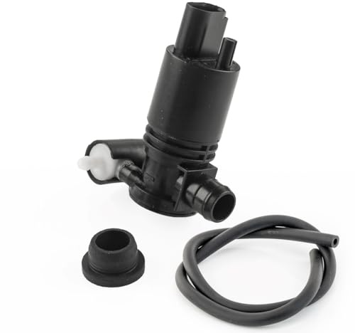 LST Wischwasserpumpe Scheibenreinigung Spritzwasserpumpe Dualpumpe Schlauch Kompatibel mit Honda Civic X Volvo XC60 I ab 2014