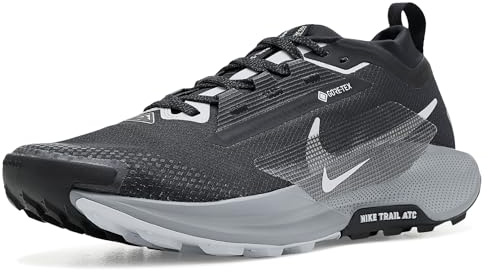 NIKE Mens Pegasus Trail 5 Gore-tex Sneaker, Black Wolf Grey Cool Grey Anthracite, 10 UK