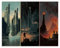 DTASSVEW Malen Nach Zahlen Erwachsene Kinder Anfänger, Der Herr Der Ringe DIY Paint by Numbers, Handgemalt Ölgemälde Auf Leinwand, Serie Poster-D154 -Mehrere Größen