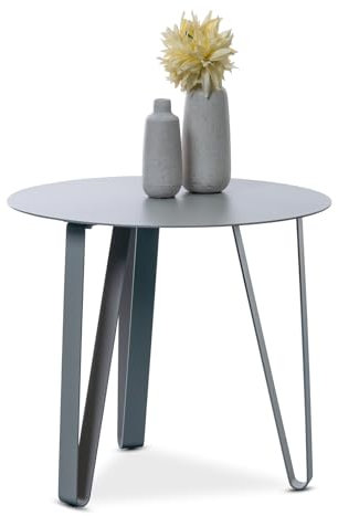 M2 Kollektion Couchtisch Emil 2,H=45cm D=50cm, Grau