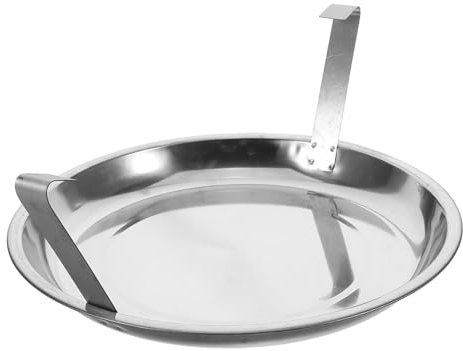 IMIKEYA Kamineinsatz Aschewanne Für Grill Kohlenbehälter Edelstahl Aschebehälter Outdoor BBQ Zubehör Löschanlage Für Koreanisches BBQ Gewerbe