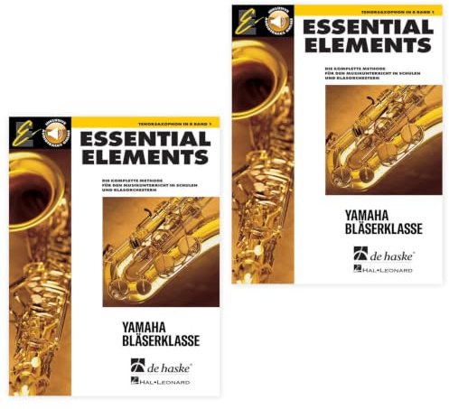 Essential Elements Band 1 - Tenorsaxophon | für den Musikunterricht in Schulen und Blasorchestern | Doppelpack | 9789043171793 | + Extra Notenheft + Pianobleistifte