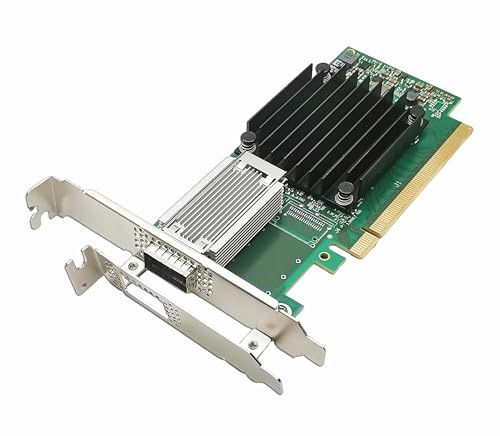 Adaptateur 100GbE PCIEx16 IB/Ethernet HCA Single QSFP28 avec chipset Mellanox ConnectX4 MCX455A-ECAT, carte serveur réseau VPI EDR 100 Gbit/s compatible Windows/Linux/VMare/OFED