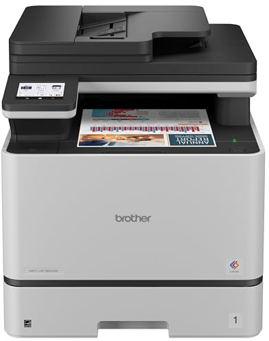 Brother MFC-L8730CDW Business Color Laser All-in-One Printer with Duplex Print, Scan, Copy, Wireless Networking, and Advanced Security Features