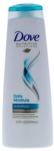 Dove Damage Therapy Daily Moisture Shampoo, 12 Ounce (Pack of 2) by Unilever