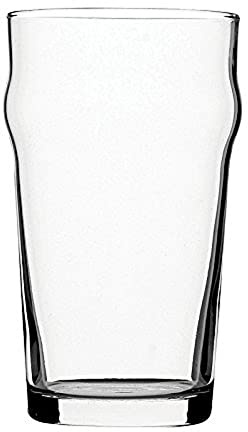 Pasabahce, P42997-CE0001-B01048, Nonic 20oz (57cl) CE (Box of 48) | CE marked for commercial compliance and safety. Serves heavy-duty hospitality environments with robust rim protection.