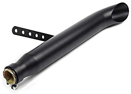 Echappement Cafe Racer Turn Out pour Indian Scout/Bobber/Sixty Noir