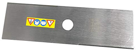Cancanle 2Z Schneidklinge für Trimmer Rasenmäher Gras Unkrautfresser Bürstenschneider Werkzeug, Rechteckig, Bohrung 1 Zoll