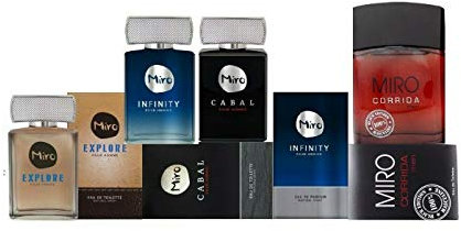 Miro INFINITY pour homme Deodorant Spray 24 h Schutz ohne Aluminium 150 ml + Bath & Shower Gel 250 ml