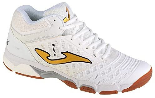 Joma Herren Volleyball Shoes, White, 47 EU