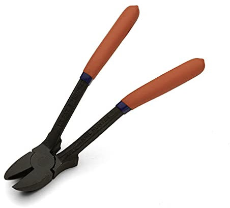 Kings County Tools Nail Puller Pliers | Easy Removal - Dig, Grip and Pull | Drop-Forged Steel Material | Precision Grip | Powerful Jaw | Long Handle with Spoon Fulcrum