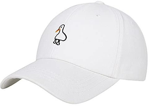 PPSTYLE Baseball Cap Herren Damen Verstellbar Casual Cool Baseballmütze Hip Hop Hüte Outdoor Sporty Basecap Unisex Trucker Baseballkappe Hat Ente gestickte Außenschatten-Kappe