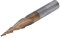 Fräser CNC-Set, Hartmetall Fräser Set, 1 Stück Wolframstahl 2-schneidiger Konischer Schaftfräser Kugelkopf-CNC-Fräser Zum Schneiden, Schaftfräsen, Einstechen(R0.25x20x D6x50)