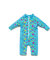 ADAVERANO Baby Jungen Sonnenanzüge UV50+ Badebeklideung Wimsuit Mit Sonnenhut.(Der See,86-92Cm)