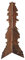 ESTEXO Dekosäule Rostsäule Ecksäule Gartendeko Edelrost Säule Rost Dekoration Deko 143 cm