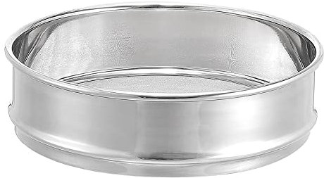 PATIKIL 80 Mesh Lab Sieve, 8 Diameter Test Sieve 304 Stainless Steel Wire Cloth (0.2mm) for Industrial Laboratory
