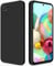 GiiYoon Hülle Kompatibel mit Samsung Galaxy A71, Hochwertiges Liquid Silicone Case, Rundumschutz Handyhülle, Kratzfestes Weiches Mikrofaserfutter- Schwar