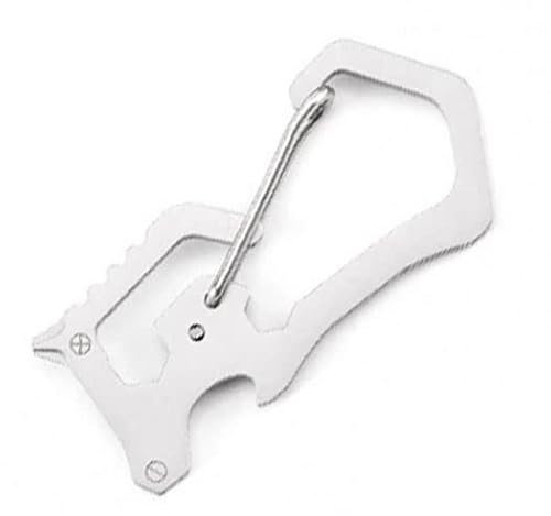Karabiner Multitool Pocket Tool Flaschenöffner Kapselheber Schraubenzieher