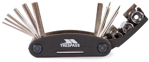 TRESPASS Bike Multi-Tool Accesorios Bici, Adultos Unisex, Black (Negro), Talla Única