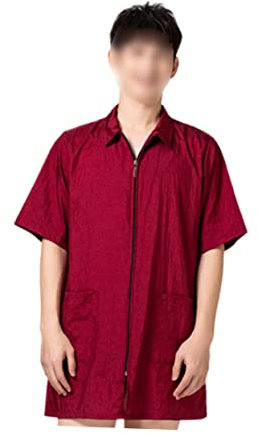 DOITOOL Tinte Para Cabello Ropa Capilar Manga Corta Ideal Para Hombre y Mujer Resistente Suave Diseño Práctico