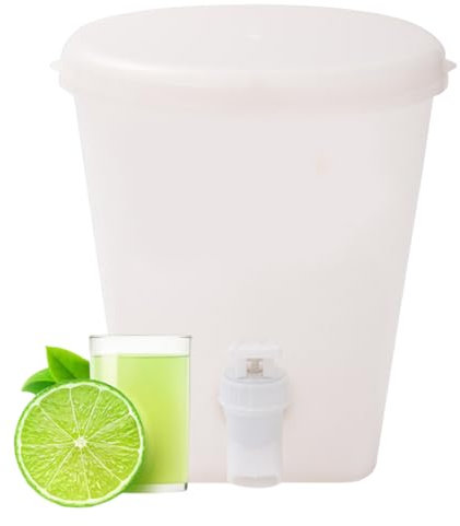 Dispensadores de bebidas con grifo para fiestas 1.5L Dispensador de bebidas transparentes con mesa de grifo para fruta Tetera de agua Dispensador de agua