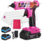 panthem Cordless Hot Glue Gun with Battery 2X 21V 2000mAH, Heating Fast Glue Gun Kit with 20 Pcs Mini 11mm Glue Gun Sticks, for Art, Crafts, Decorations, Home Repairs, Crafting