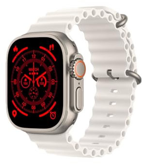 Smartwatch uomo ultra con Effettua/Risponde Chiamate, fitness tracker con cardiofrequenzimetro/sonno, 120+ sportivo, Conservazione della musica,600 mAh,Orologio militare compatibile con Android ios