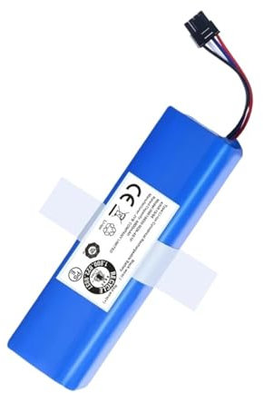 WVGFAUXA 14.4V 6500mAh Replacement Battery Pack，Compatible For Eufy Robovac，L70 L10，Compatible For Hybrid，T2190，Compatible For Qihoo，S9 X95 X90 Robot Vacuum Cleaner 18650 Battery Pack(12800mAh)