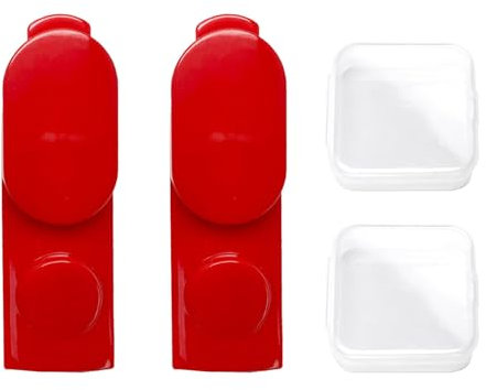 2 Stücke Clip Latch Tab Button mit Feder für Dyson V7 V8 V10 V11 V12 V15 Staubsauger Ersatzteile, Festknopf Button Verstärkter Netzschalter, Clip-Verriegelungsknopf mit Feder für Kabellose Staubsauger