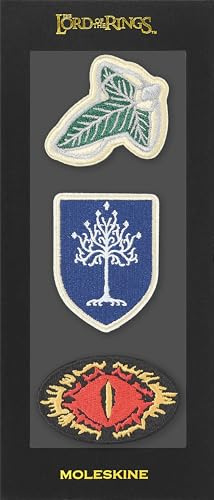 Moleskine Der Herr der Ringe Patches (3er-Set): Set Patches 3x-Hr.der Ringe